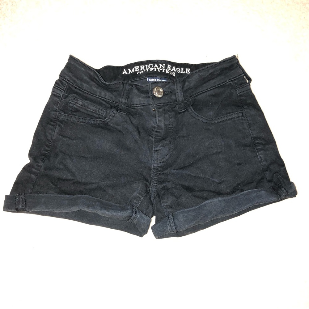 American Eagle black shorts